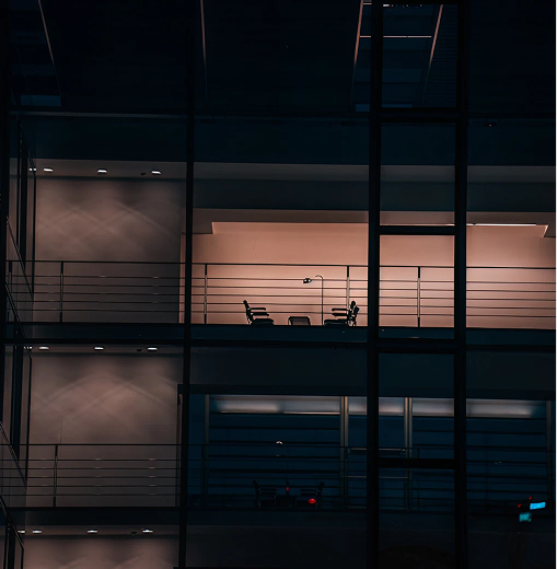 Office at night